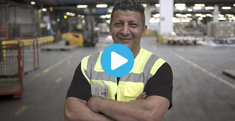 Recruiting-Kampagne: FIEGE Air Cargo Logistics - Mitarbeiter Ugur SPOT